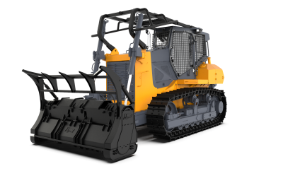 Бульдозер D12 Мульчер