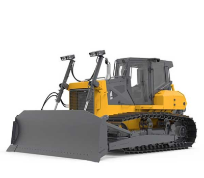 Бульдозер D12 Болотоход